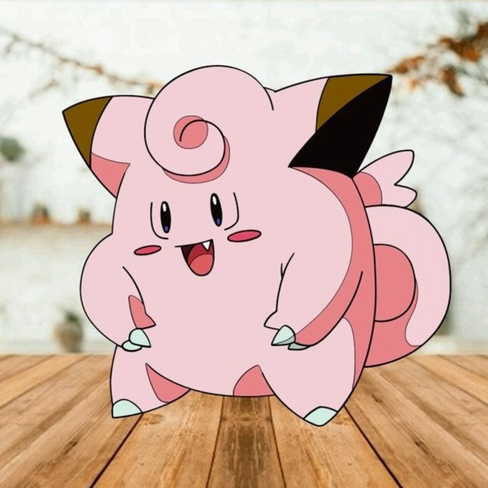 Pokémon Clefairy vinyl decal limited edition